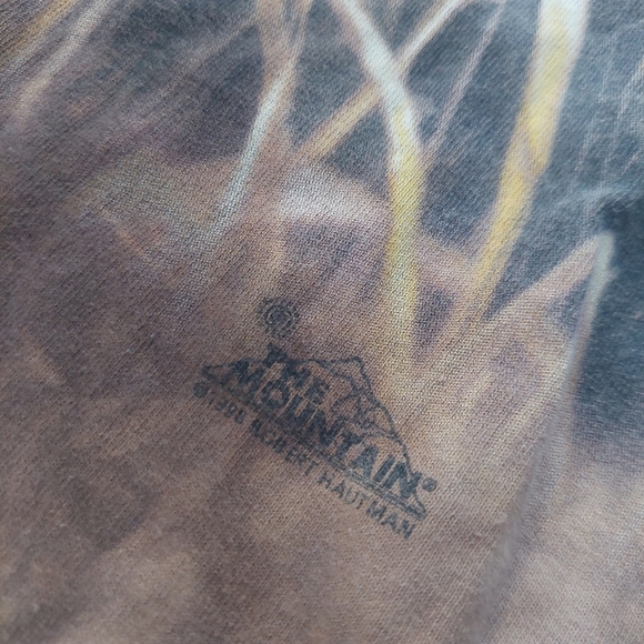 The Mountain Tee Nature DEER 2XL Men Shirt Tie DYE VINTAGE 1998 - Picture 2 of 4
